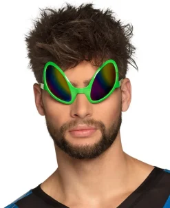 Alien solbriller, grøn