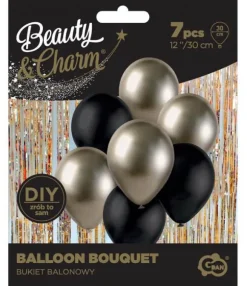 Ballon buket prosecco-sort
