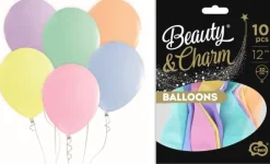 Ballon 30 cm pastel 10-pak