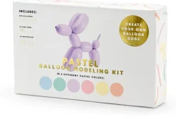 Ballondyr sæt pastel