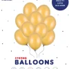 Balloner guld 30 cm 10-pak