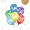 Ballon 3 metallic mix 6-pk