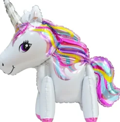 Ballon unicorn, stående 65 cm