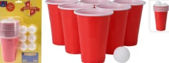 Beer Pong sæt med 24 dele