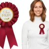 Best MUM badge med satinbånd