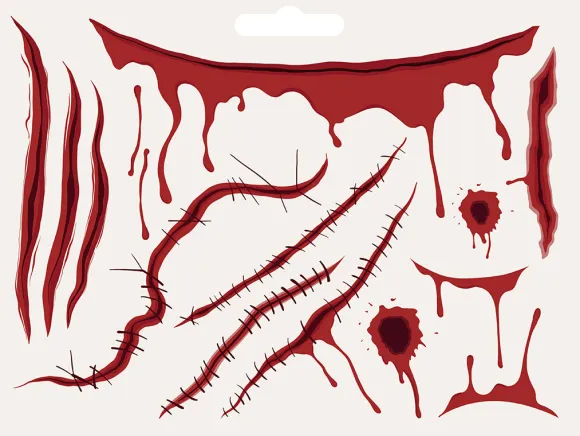 Blodige tatoveringer