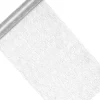 Bordløber 36 cm x 9 m sølv