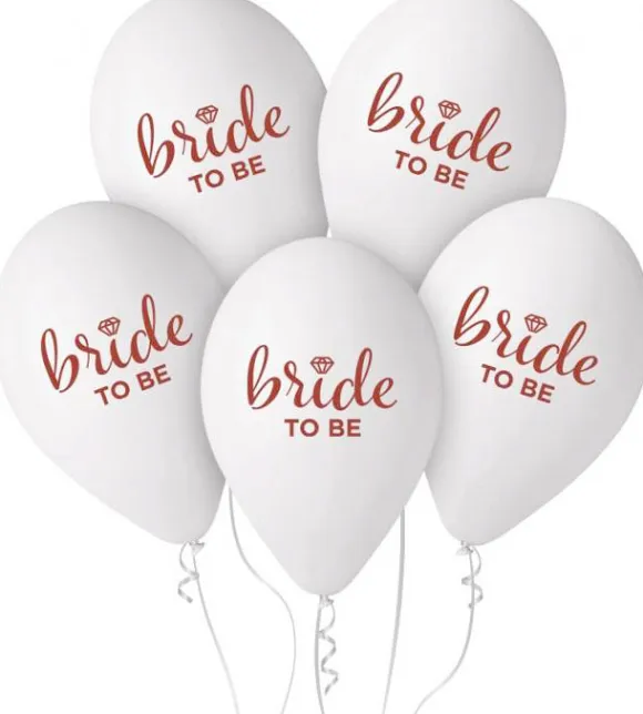 Bride to be ballon 5-pak