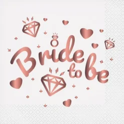 Bride to be servietter 20-pak