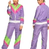 Campinghabit 80er lilla, XL