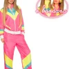 Campinghabit 80er pink, XL