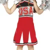 Cheerleader kostume 10-12år