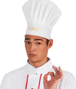 Chef kokkehue, hvid