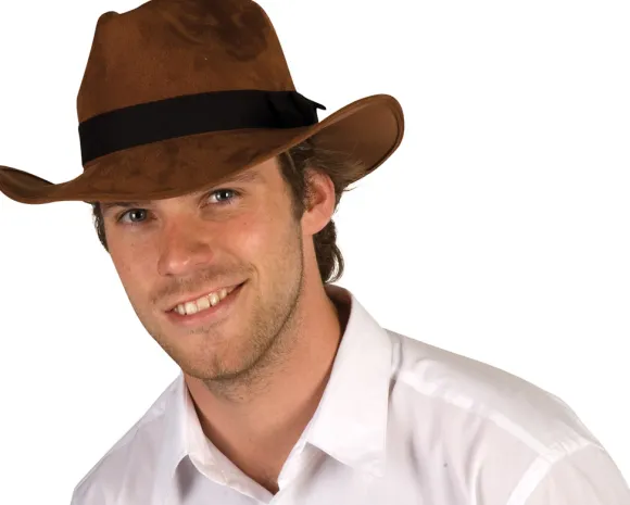 Cowboyhat brun