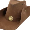 Cowboyhat luksus, brun