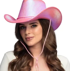 Cowboyhat pink perlemor