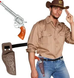Cowboy pistol sæt, voksen