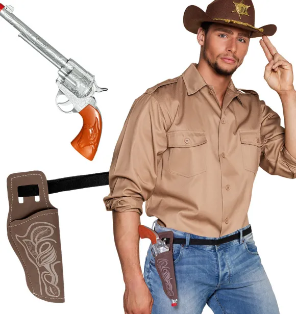 Cowboy pistol sæt, voksen