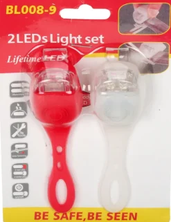 Cykellygte-sæt 2 LED
