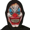 Dræberklovn maske med hætte
