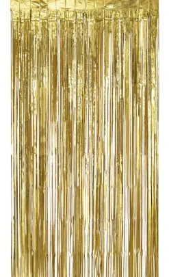 Dørgardin lametta, guld