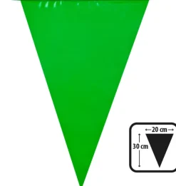 Flagguirlande grøn 10 m
