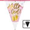 Flagguirlande Hello Girl 6 m