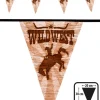 Flagguirlande Wild West, 6 m
