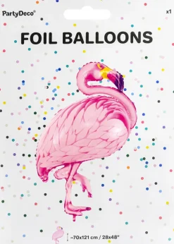 Folieballon flamingo 68x85 cm