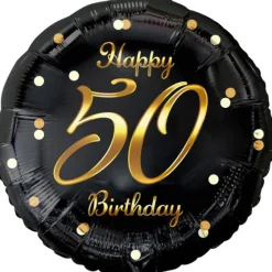 Folieballon Happy 50 Birthday