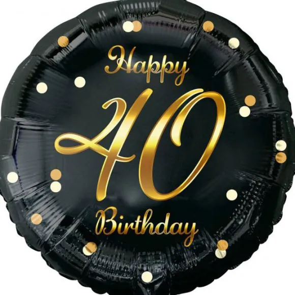 Folieballon Happy 40 Birthday