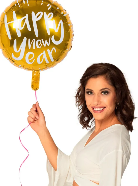 Folieballon Happy New Year