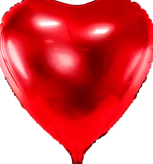 Folieballon hjerte 68x72 cm