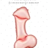 Folieballon penis 46x88 cm