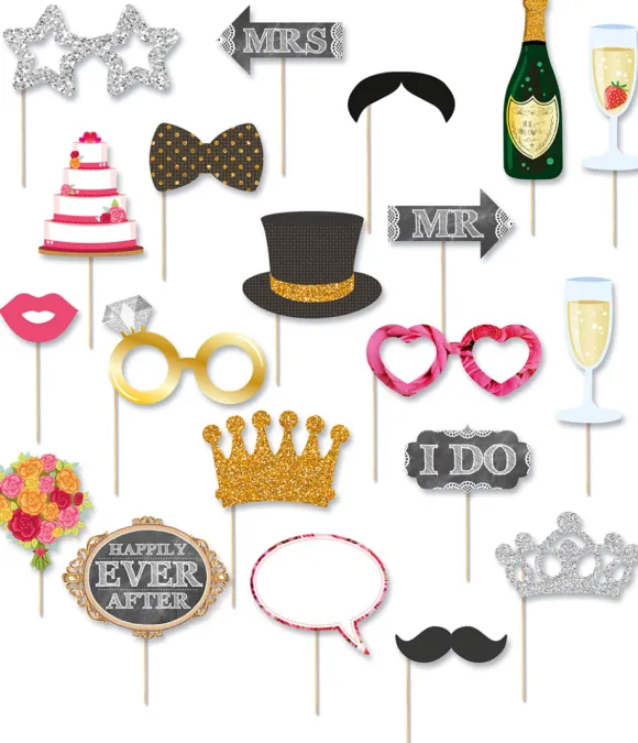 Fotorekvisitter bryllup