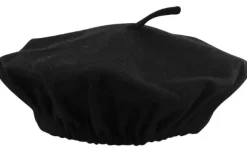 France hat / Beret, sort