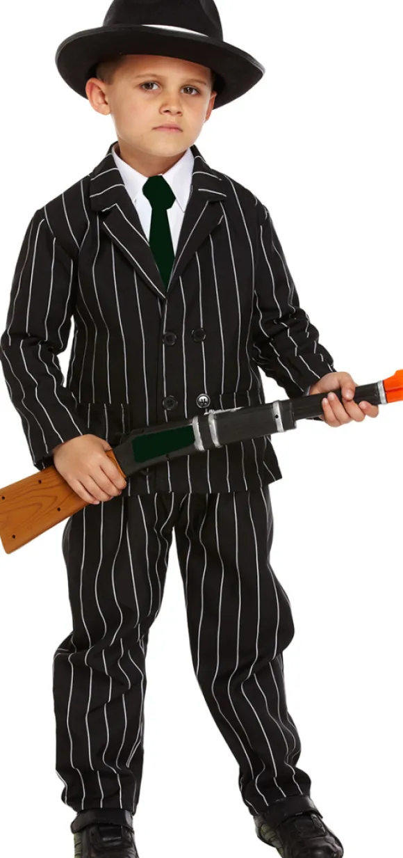 Gangster kostume 10-12 år