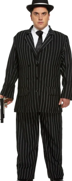 Gangster kostume, XL