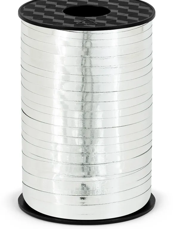 Gavebånd 5mm x 225m sølv