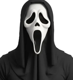 GhostFace maske med hætte