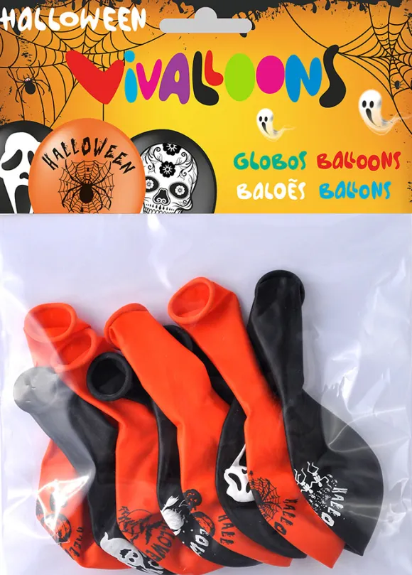 Halloween balloner 8-pak