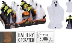 Halloween deko m/lys og lyd