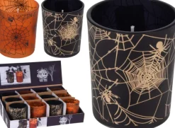 Halloween fyrfadsglas 7 cm
