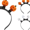 Halloween hårbøjle med lys