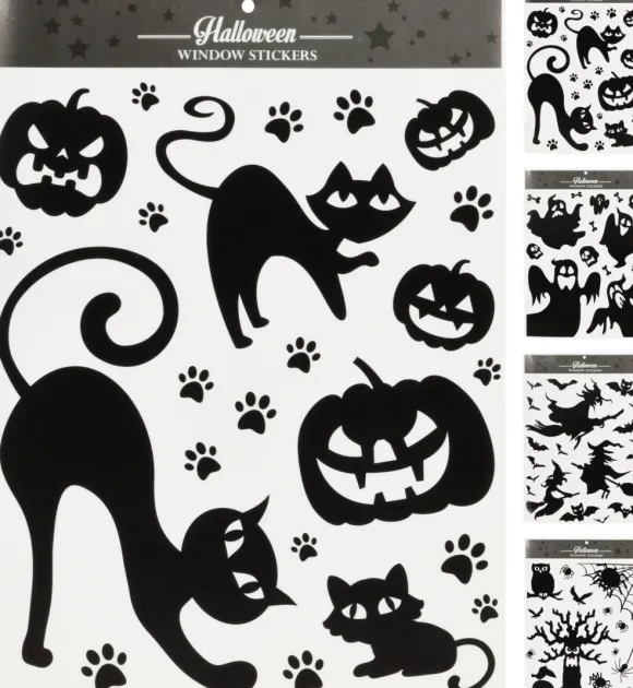 Halloween vinduesklæb