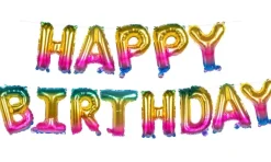 Happy Birthday guirlande 8 m