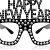 Happy New Year briller, sort