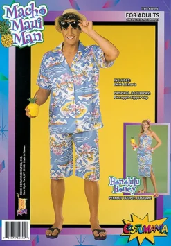 Hawaii kostume mand