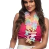 Hawaiikrans sæt, pastel
