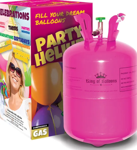 Helium til 50 balloner